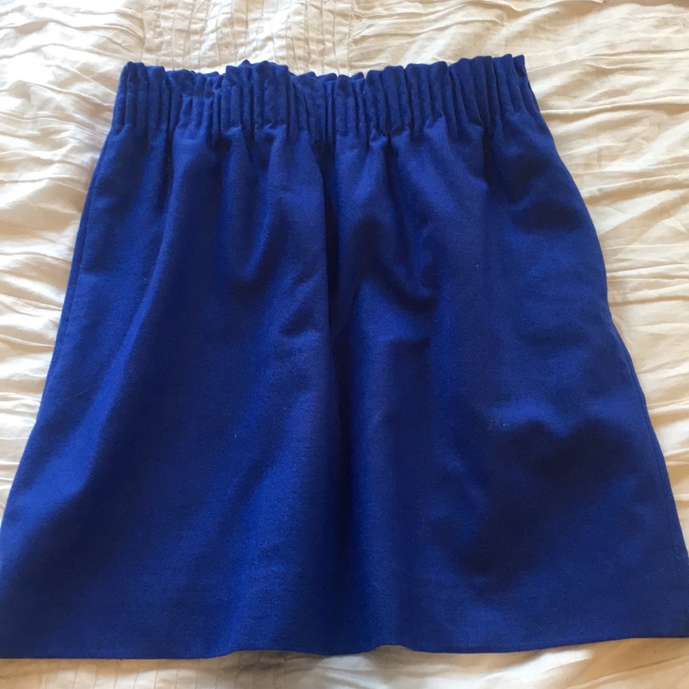 JCrew Royal Blue Skirt